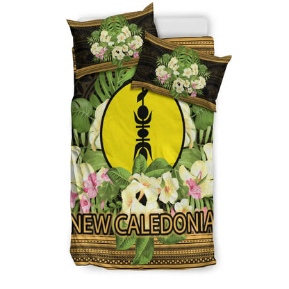 New Caledonia Bedding Set - Polynesian Gold Patterns Collection