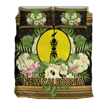 New Caledonia Bedding Set - Polynesian Gold Patterns Collection