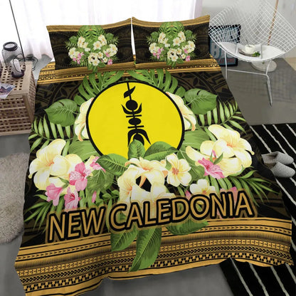 New Caledonia Bedding Set - Polynesian Gold Patterns Collection