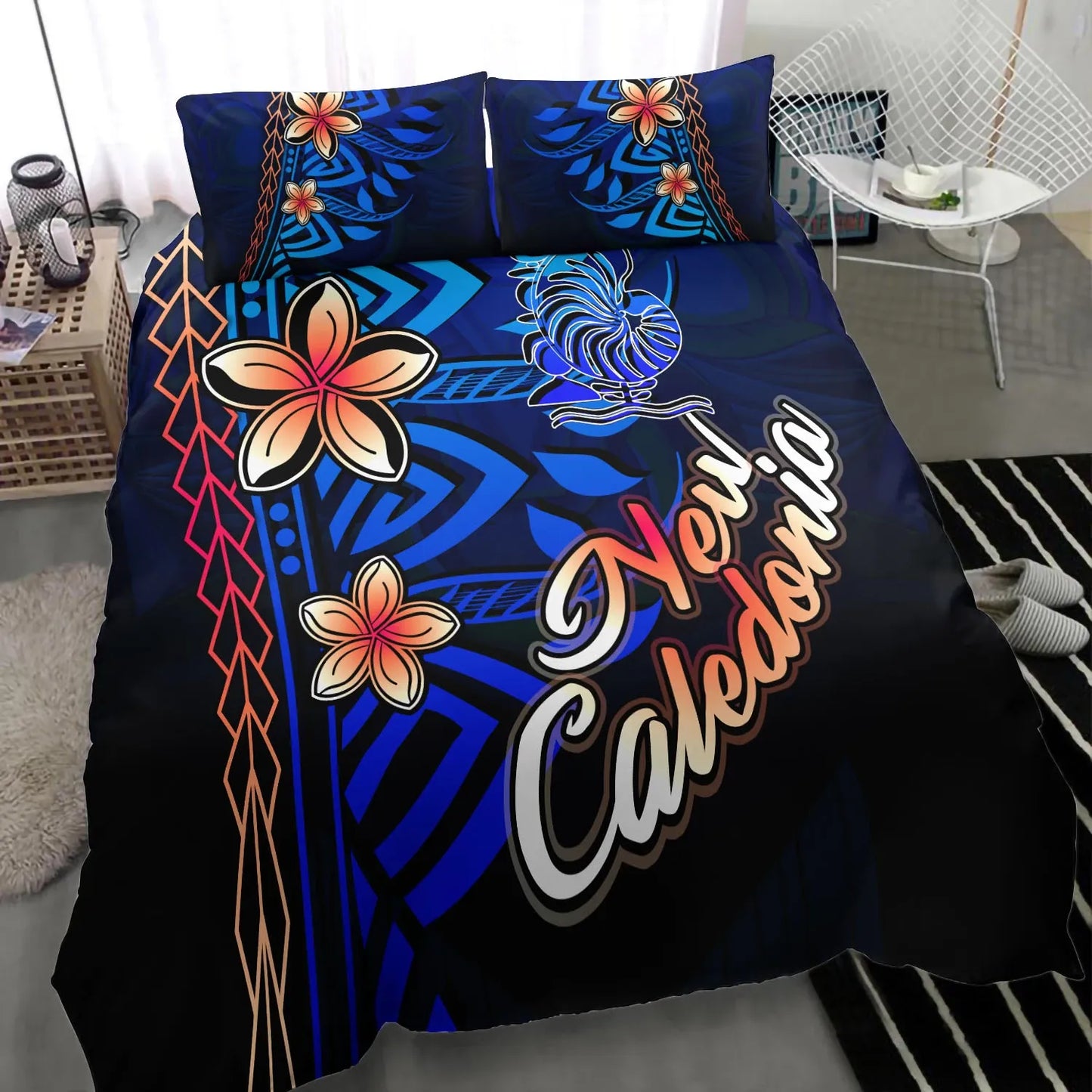 New Caledonia Bedding Set - Vintage Tribal Mountain