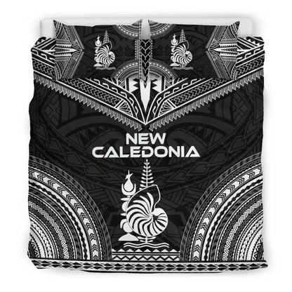 New Caledonia Polynesian Chief Duvet Cover Set - Black Version