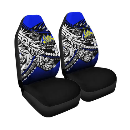 New Caledonia Car Seat Cover - The Flow OF Ocean Blue Color