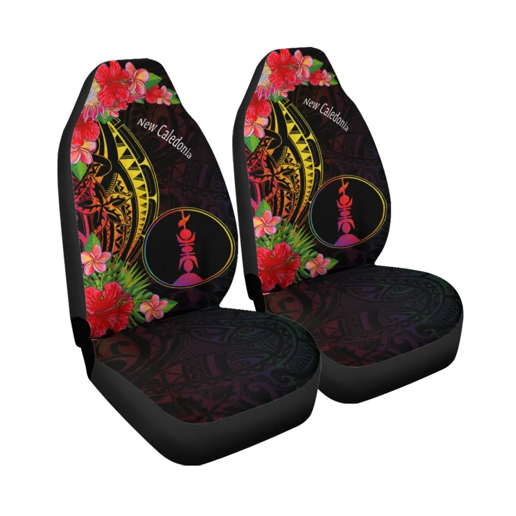 New Caledonia Car Seat Cover - Tropical Hippie Style
