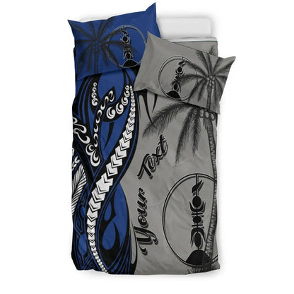 New Caledonia Custom Personalized Bedding Set - Classical Coconut Tree