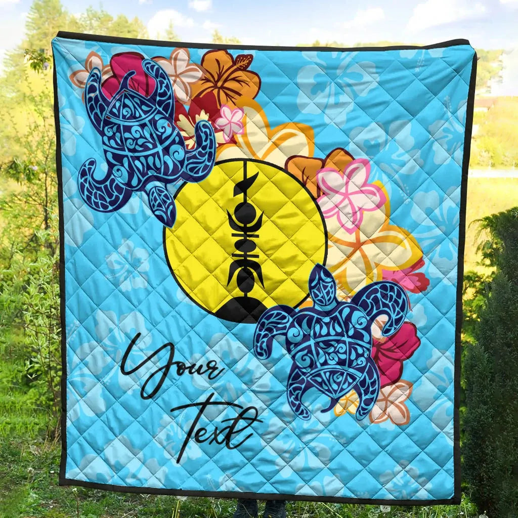 New Caledonia Custom Personalised Premium Quilt - Tropical Style