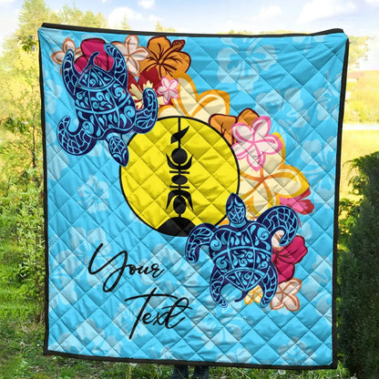 New Caledonia Custom Personalised Premium Quilt - Tropical Style