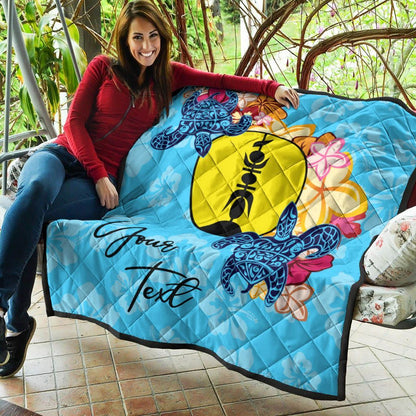 New Caledonia Custom Personalised Premium Quilt - Tropical Style