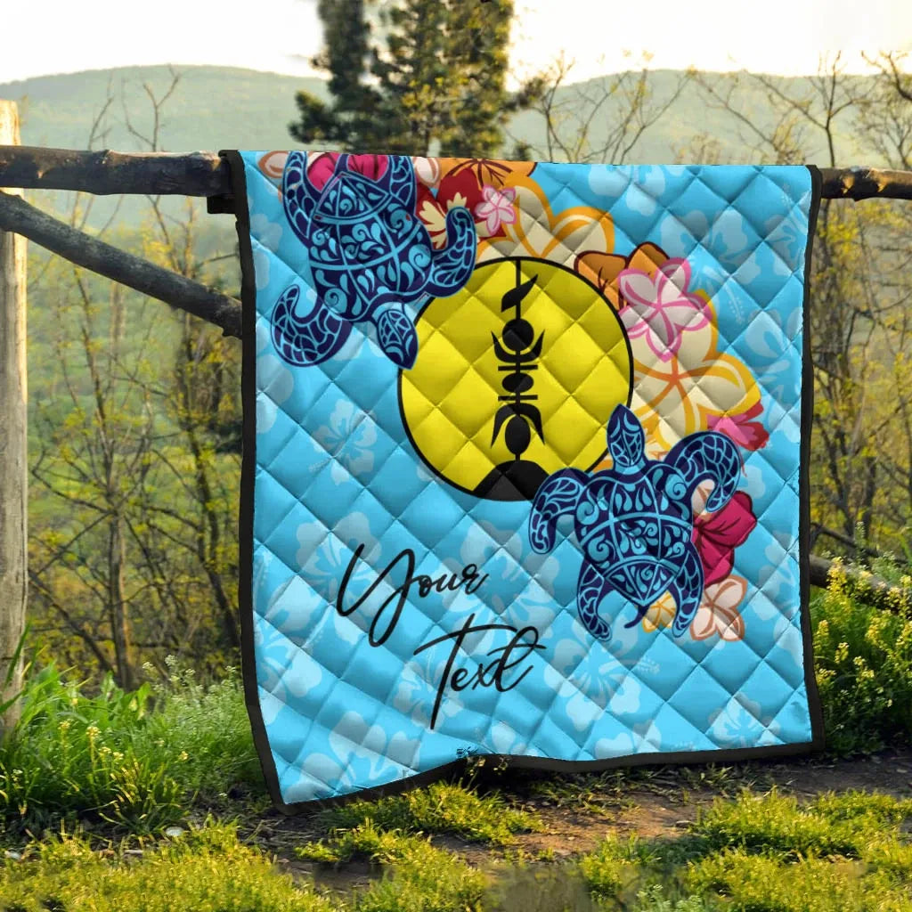 New Caledonia Custom Personalised Premium Quilt - Tropical Style