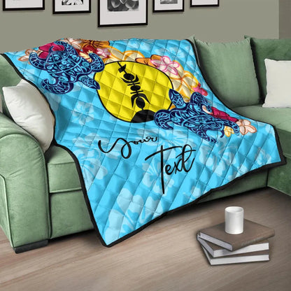 New Caledonia Custom Personalised Premium Quilt - Tropical Style