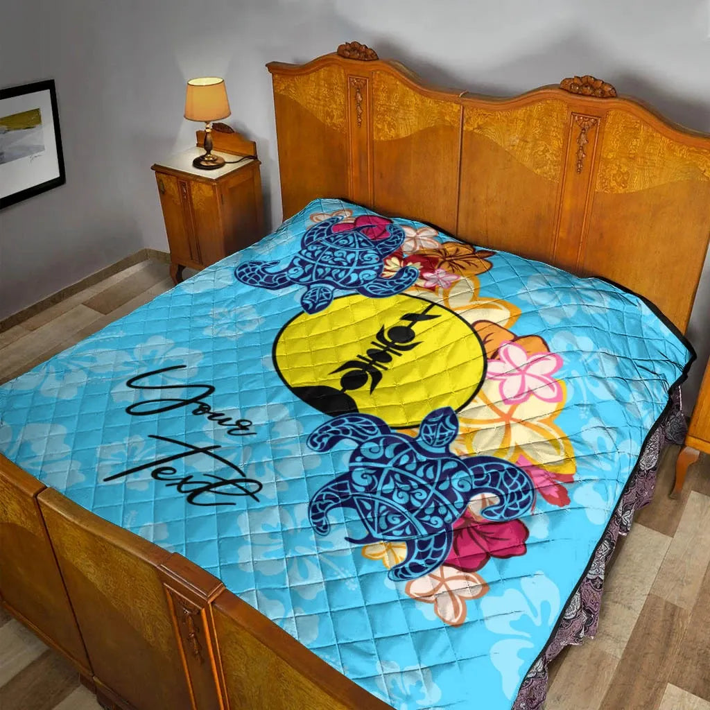 New Caledonia Custom Personalised Premium Quilt - Tropical Style