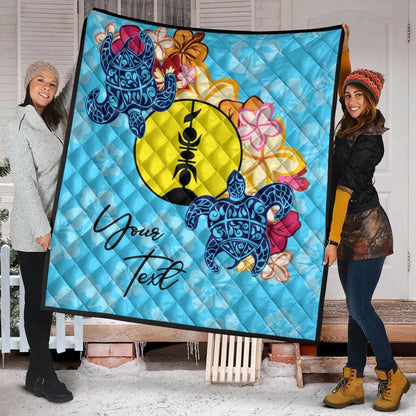 New Caledonia Custom Personalised Premium Quilt - Tropical Style