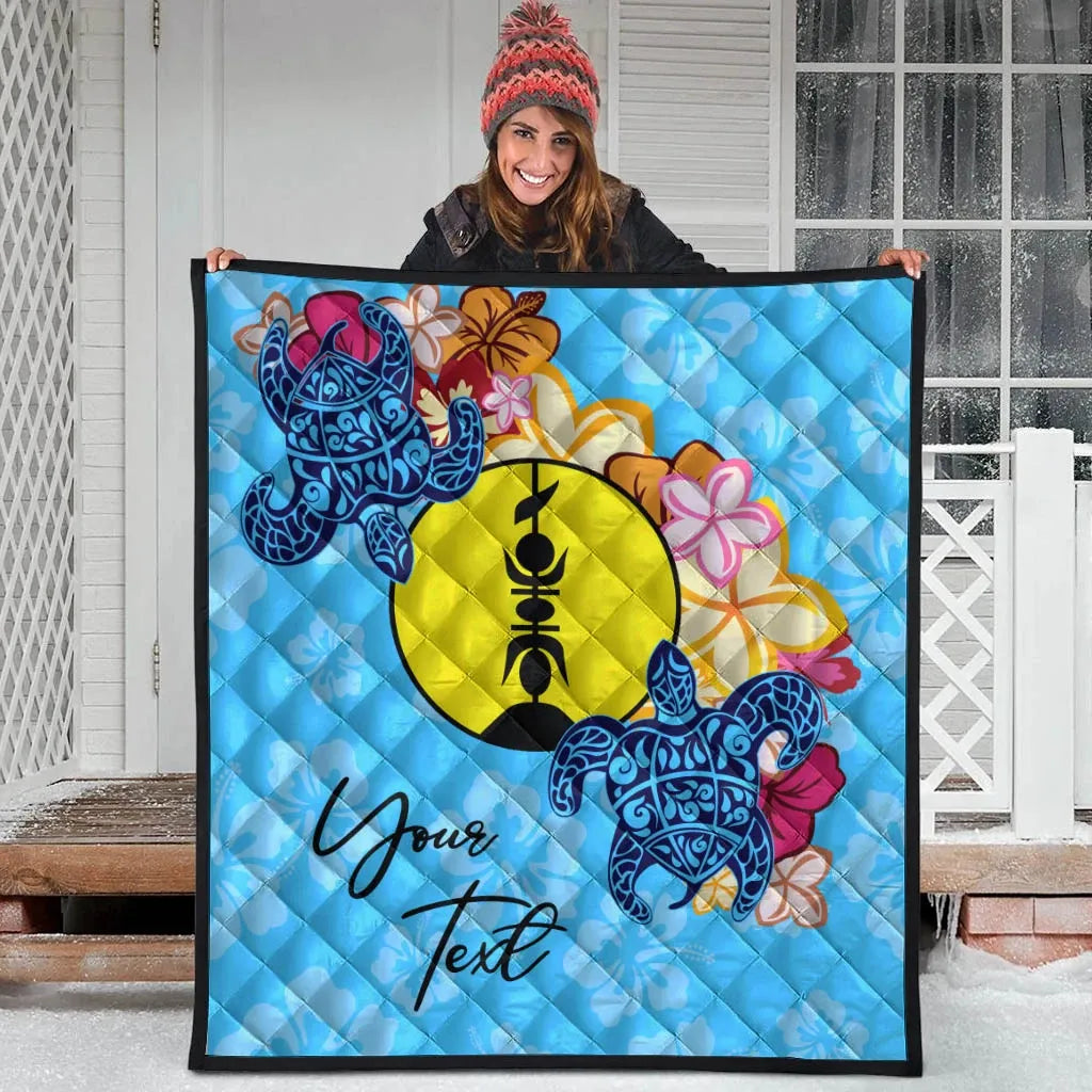 New Caledonia Custom Personalised Premium Quilt - Tropical Style