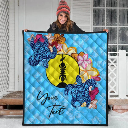 New Caledonia Custom Personalised Premium Quilt - Tropical Style
