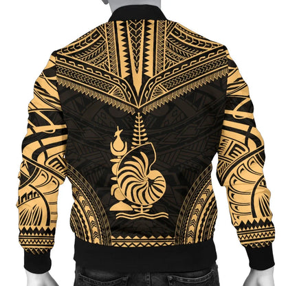 New Caledonia Polynesian Chief Bomber Jacket - Gold Version