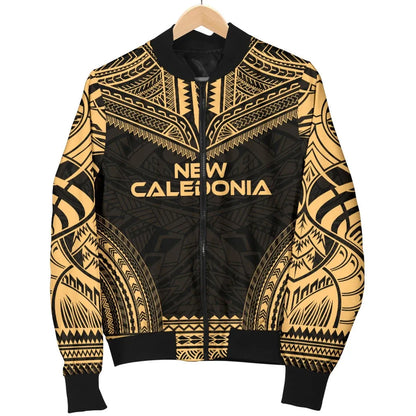New Caledonia Polynesian Chief Bomber Jacket - Gold Version