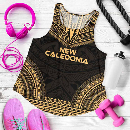 New Caledonia Women Racerback Tank - Polynesian Chief Gold Version