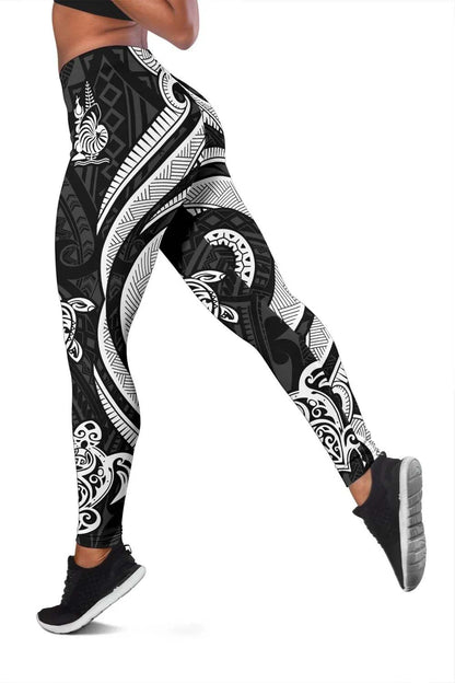 New Caledonia Legging - White Tentacle Turtle