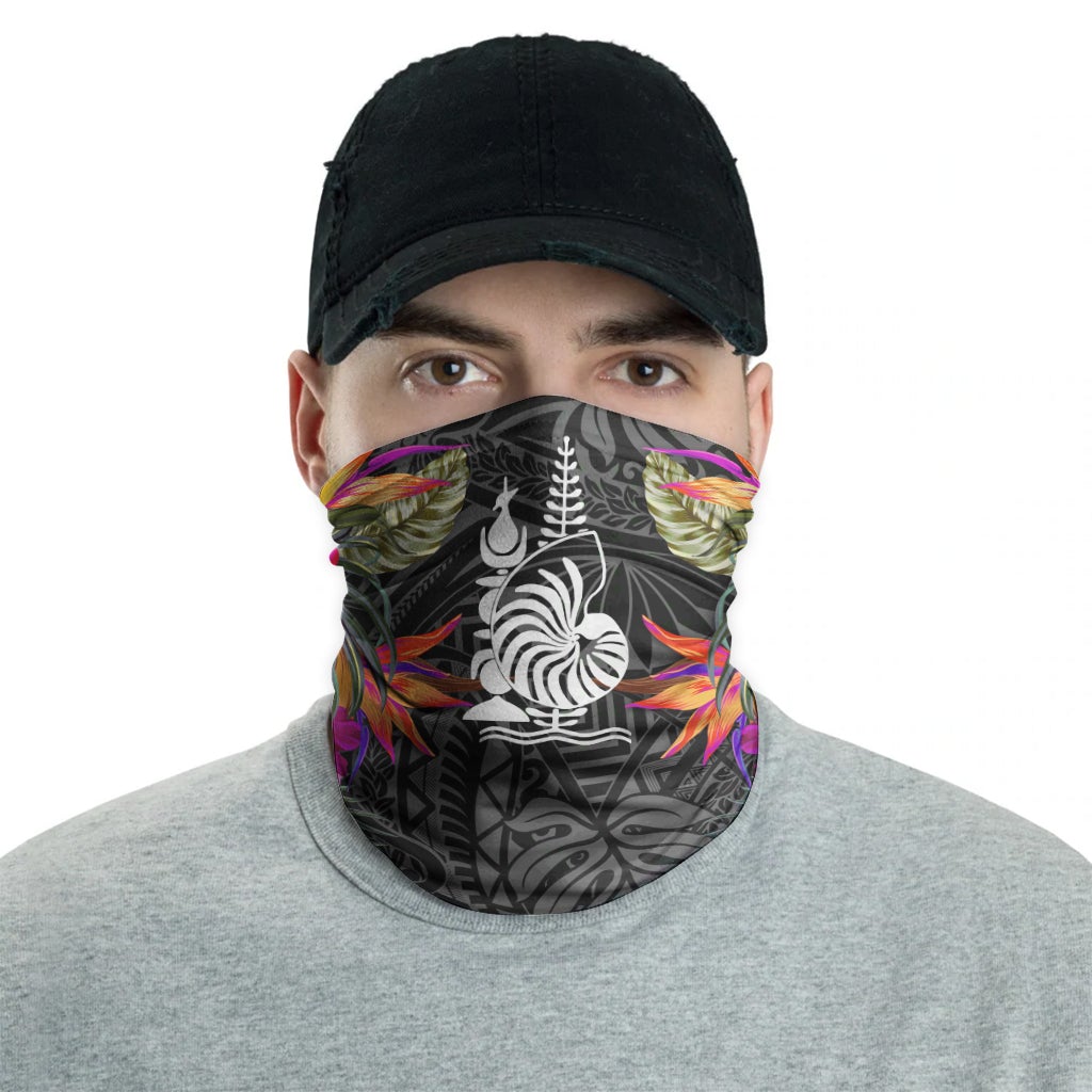 New Caledonia Neck Gaiter - Hibiscus Polynesian Pattern