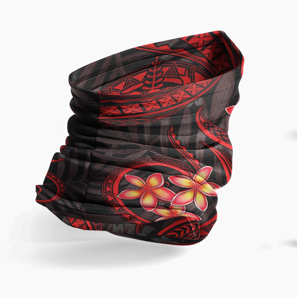 New Caledonia Neck Gaiter - Plumeria Red