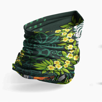New Caledonia Neck Gaiter - Ti Leaf Lei Turtle