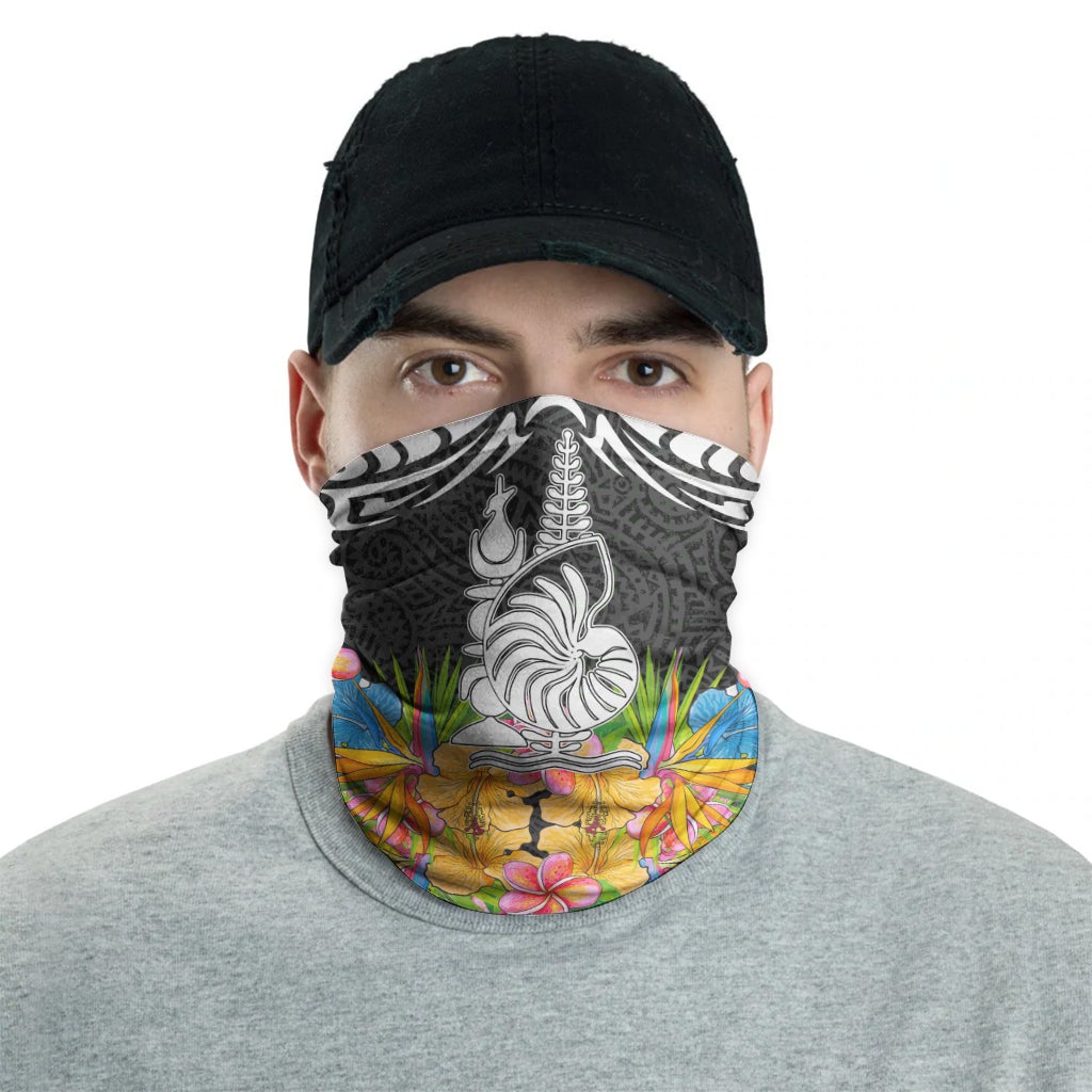 New Caledonia Neck Gaiter - Tribal Floral Pattern