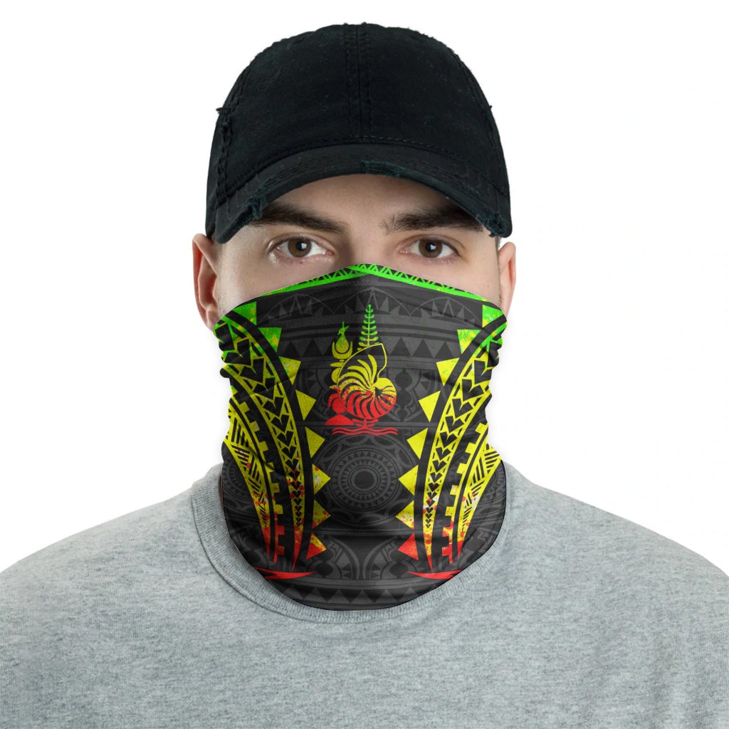 New Caledonia Neck Gaiter - Tribal Pattern Reggae