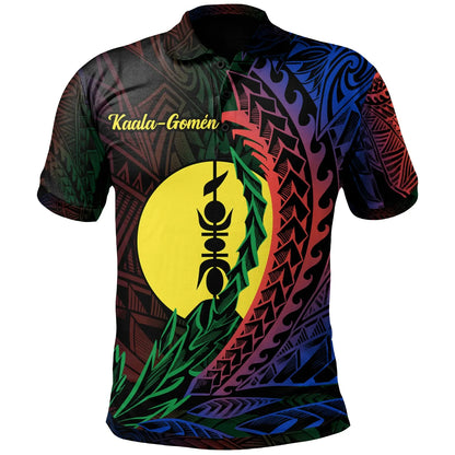 New Caledonia Polo Shirt - Kaala-GomeÃ¯Â¿Â½Ã¯Â¿Â½Ã¯Â¿Â½Ã¯Â¿Â½Ã¯Â¿Â½Ã¯Â¿Â½n Wings Style Flag Color