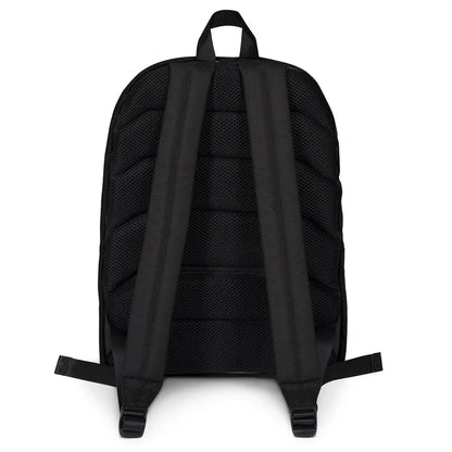 New Caledonia Polynesian Backpack - White Tribal Pattern