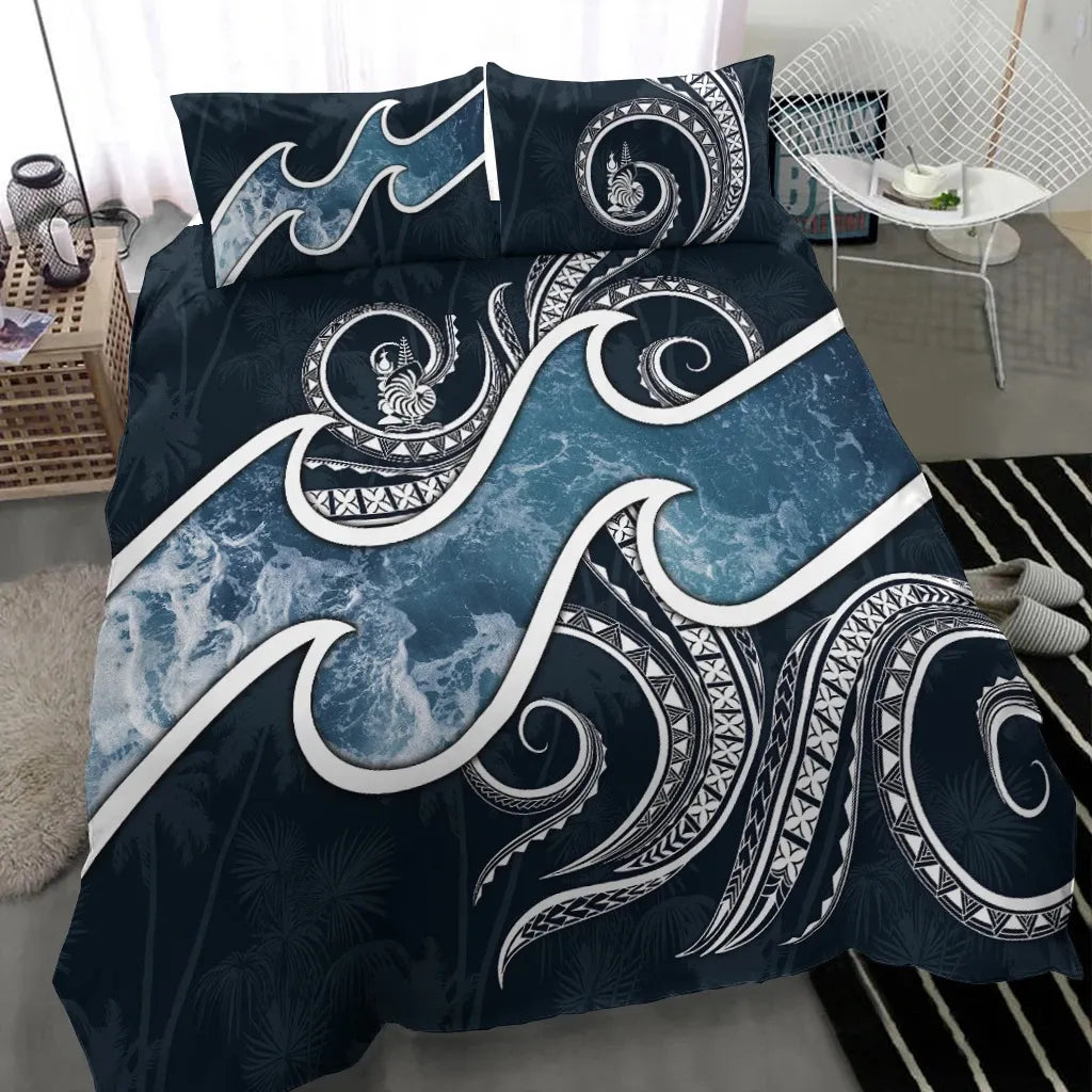 New Caledonia Polynesian Bedding Set - Ocean Style