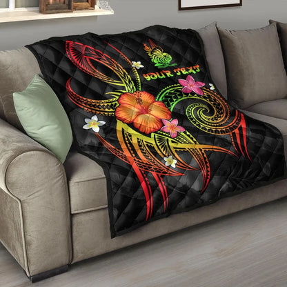 New Caledonia Polynesian Personalised Premium Quilt - Legend of New Caledonia (Reggae)