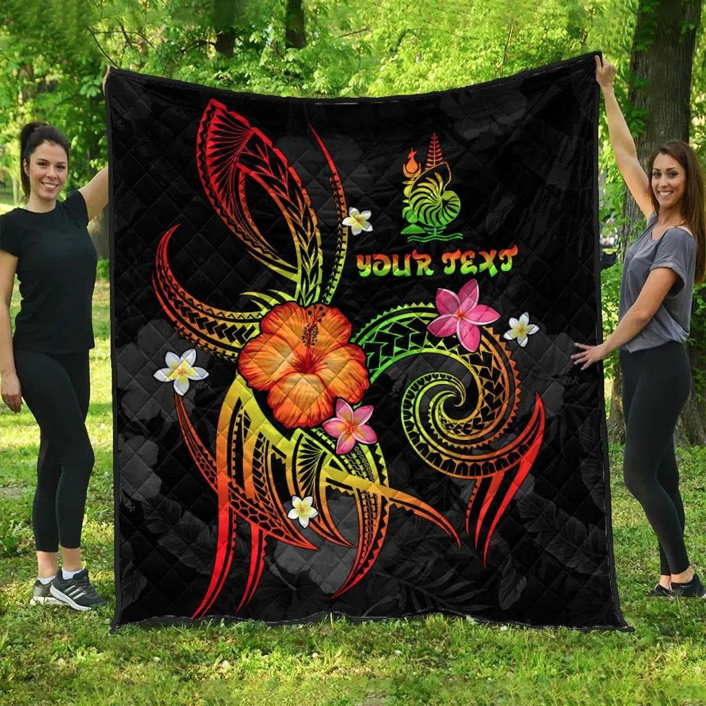 New Caledonia Polynesian Personalised Premium Quilt - Legend of New Caledonia (Reggae)