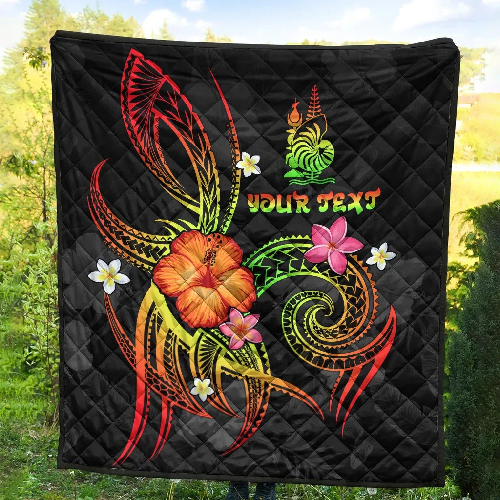 New Caledonia Polynesian Personalised Premium Quilt - Legend of New Caledonia (Reggae)