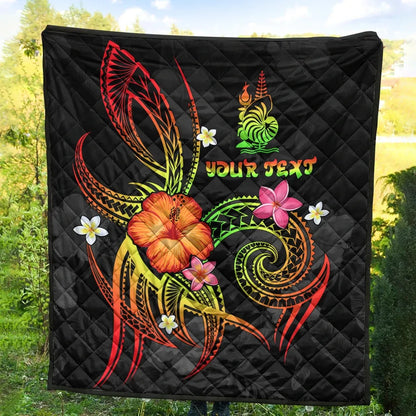 New Caledonia Polynesian Personalised Premium Quilt - Legend of New Caledonia (Reggae)