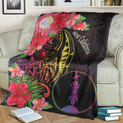 New Caledonia Premium Blanket - Tropical Hippie Style