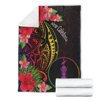 New Caledonia Premium Blanket - Tropical Hippie Style