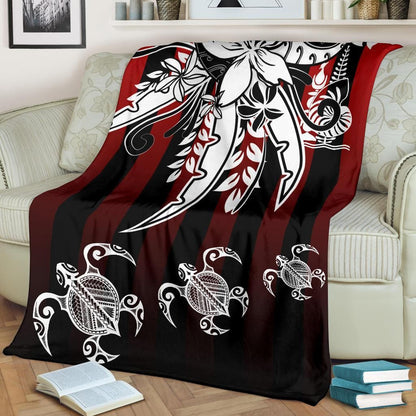 New Caledonia Premium Blanket - Vertical Stripes Style