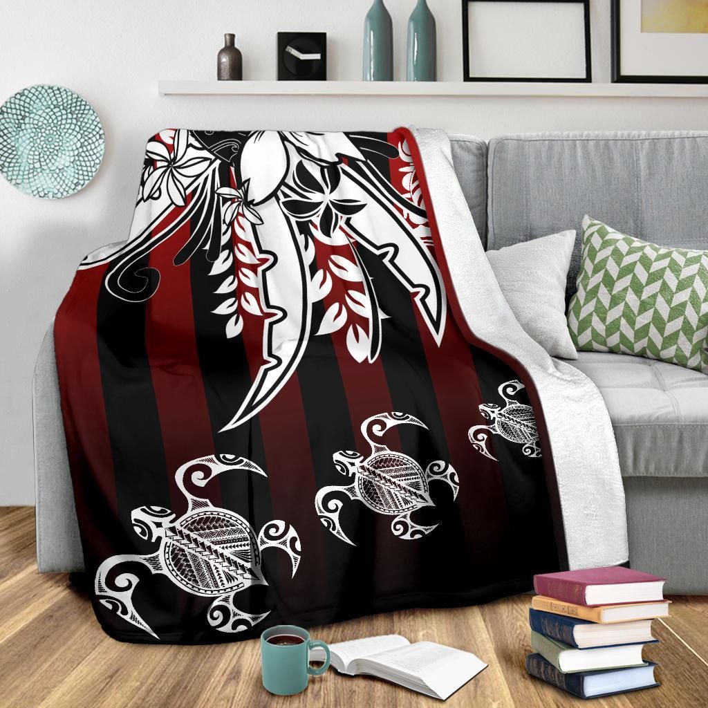 New Caledonia Premium Blanket - Vertical Stripes Style