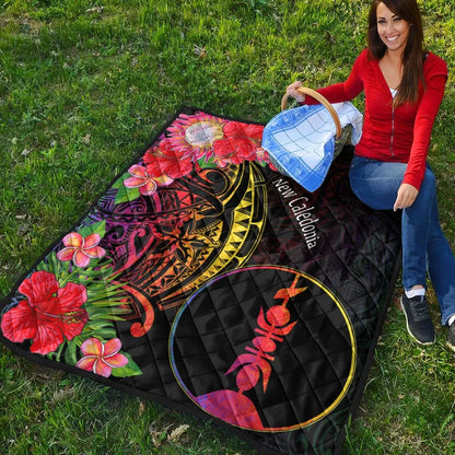 New Caledonia Premium Quilt - Tropical Hippie Style