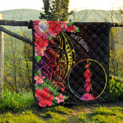 New Caledonia Premium Quilt - Tropical Hippie Style