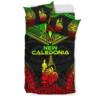 New Caledonia Polynesian Chief Duvet Cover Set - Reggae Version