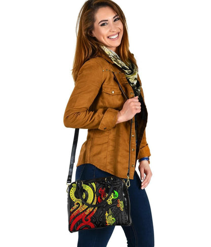 New Caledonia Shoulder Handbag - Reggae Tentacle Turtle