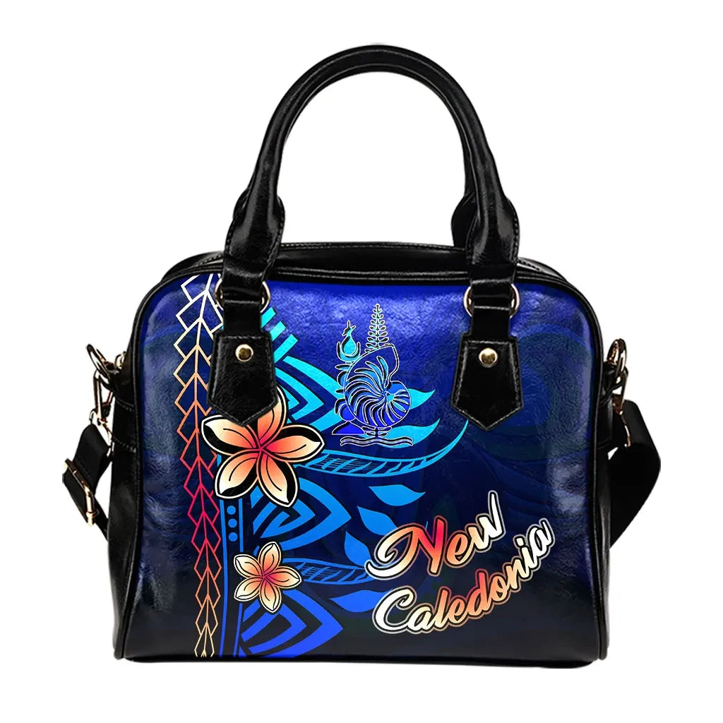 New Caledonia Shoulder Handbag - Vintage Tribal Mountain