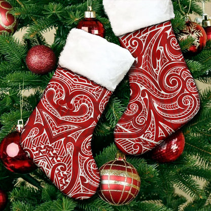 New Zealand Christmas Stocking Maori Tattoo