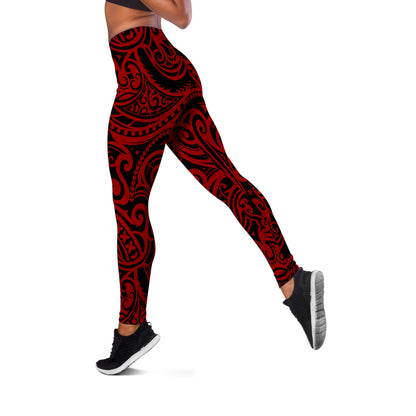 New Zealand Legging Maori Pattern Tattoo