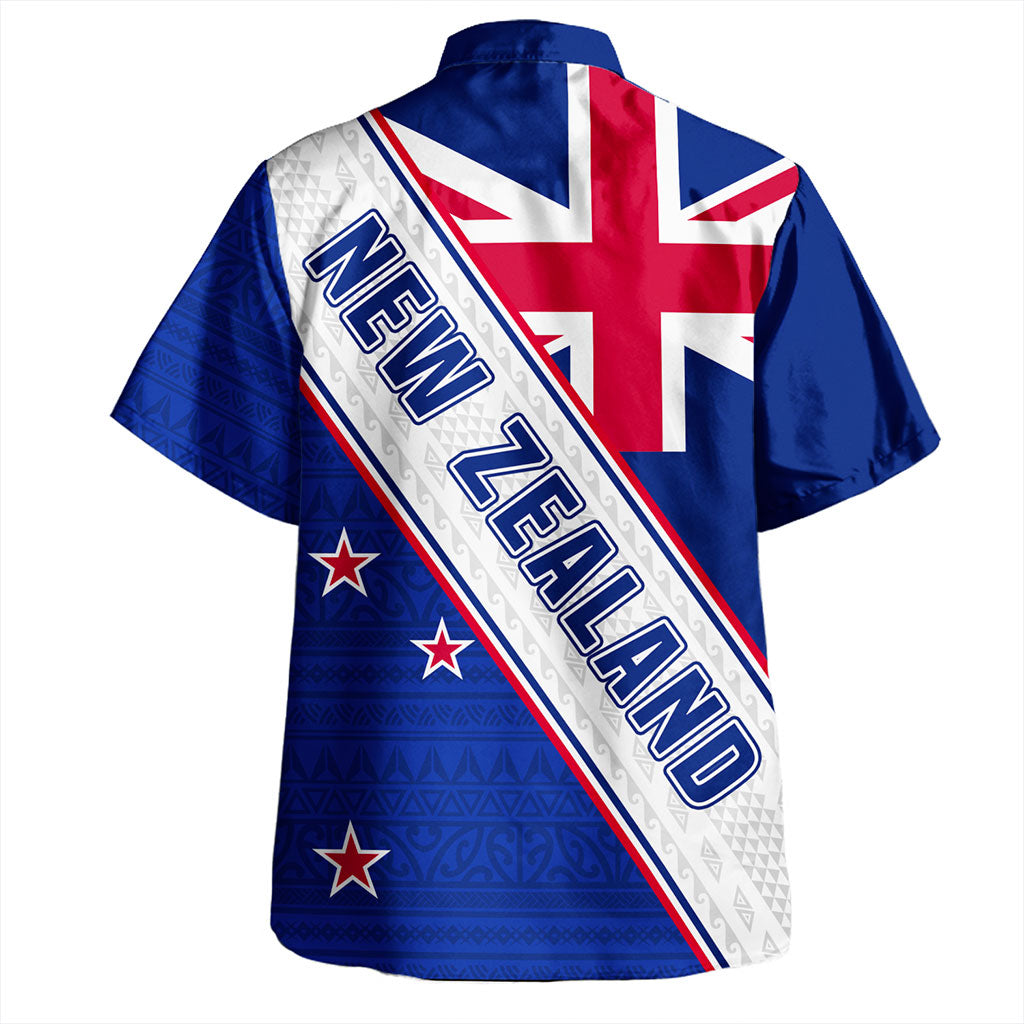New Zealand Hawaiian Shirt Maori Tribal Flag Traditional