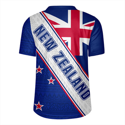 New Zealand Rugby Jersey Maori Tribal Flag Traditional