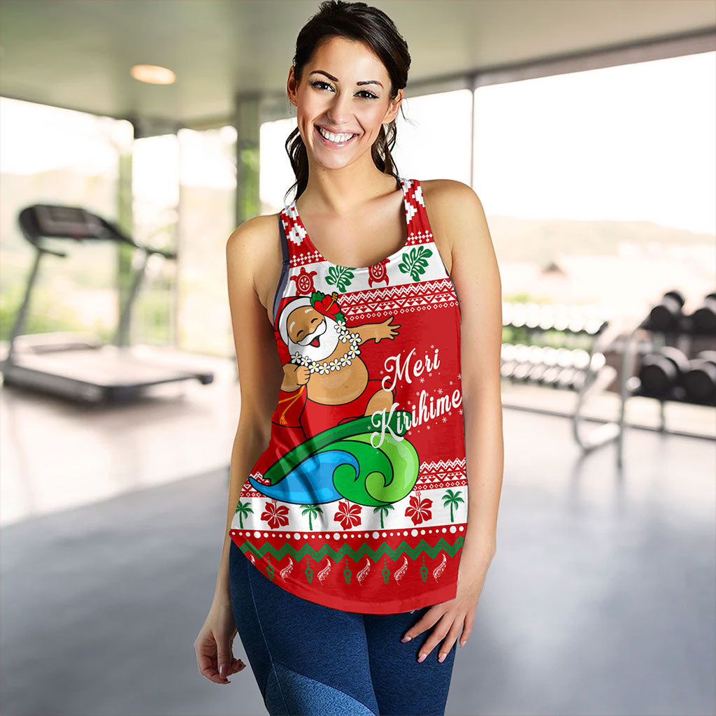 New Zealand Women Tank Santa Claus Ho Ho Ho Christmas