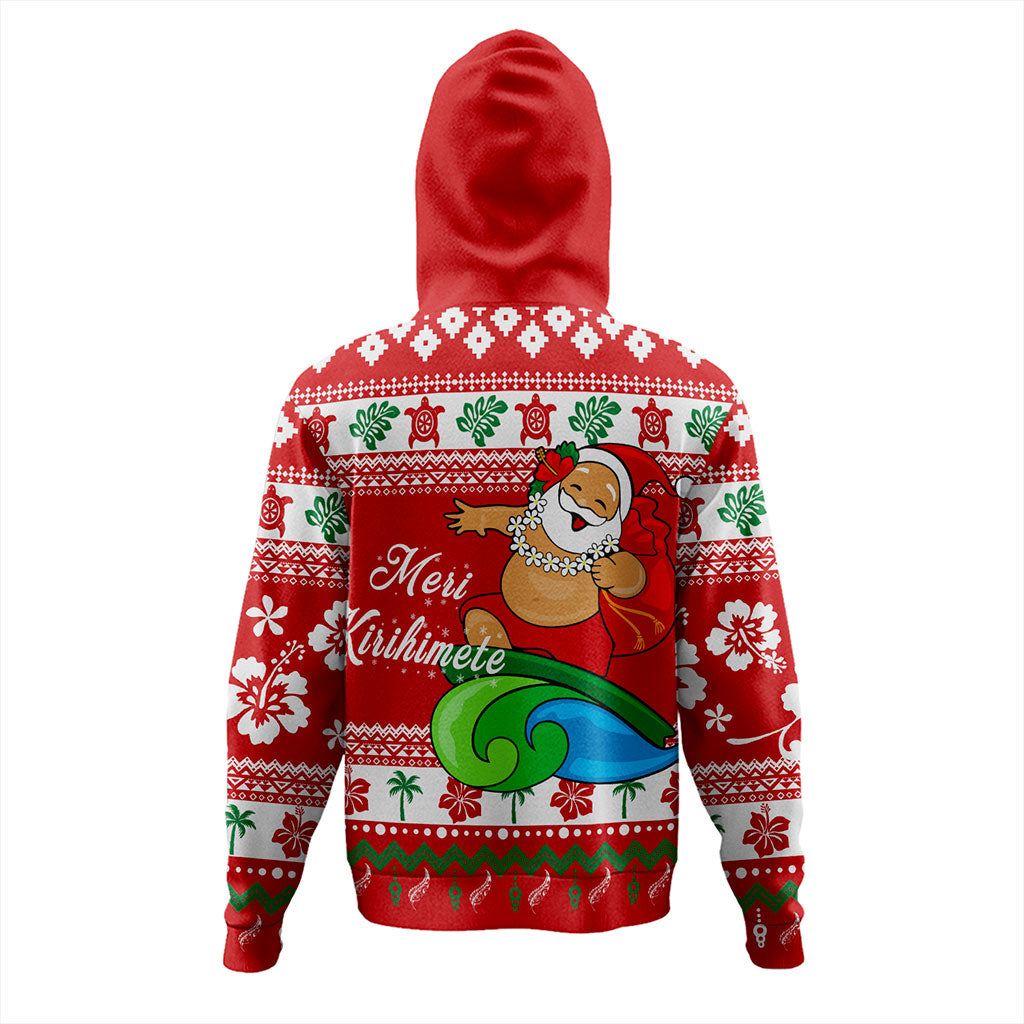 New Zealand Hoodie Santa Claus Ho Ho Ho Christmas