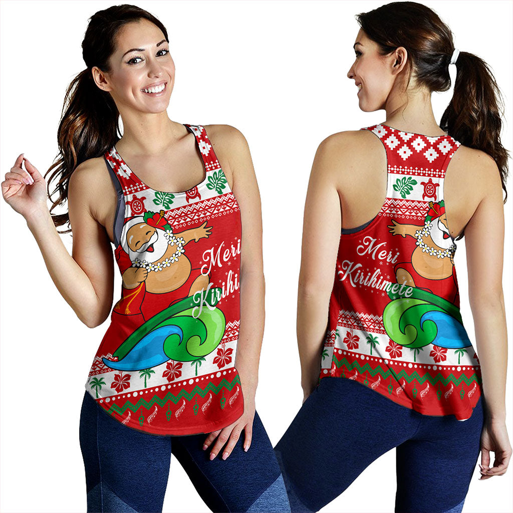 New Zealand Women Tank Santa Claus Ho Ho Ho Christmas