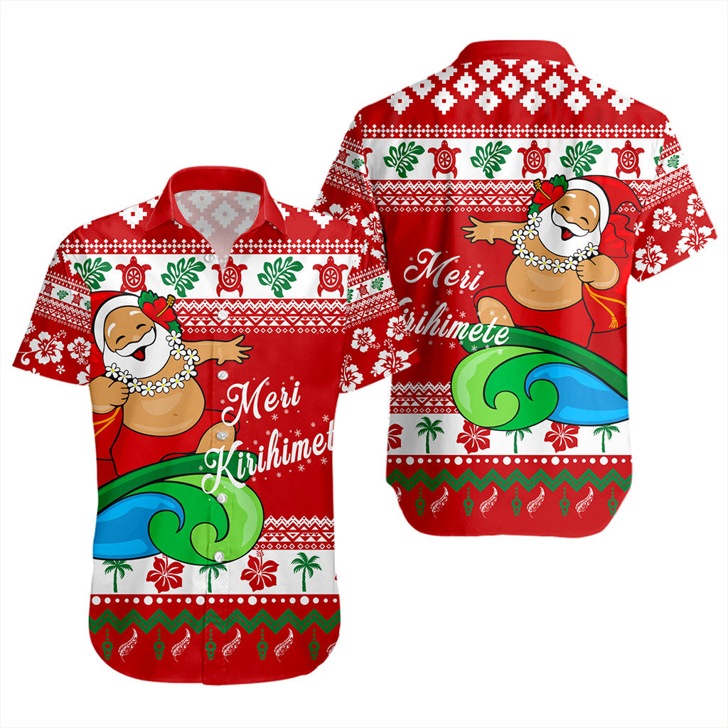 New Zealand Short Sleeve Shirt Santa Claus Ho Ho Ho Christmas